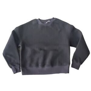 Everlane The ReNew Sherpa Fleece Pullover Sweatshirt Size XS NWT